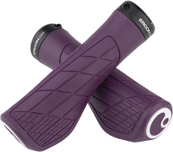 Ergon GA3 Grips - Purple Reign, Lock-On, Large Purple Reign PAA Grips
