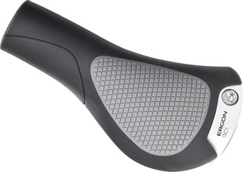 Ergon GC1 Grips - Black/Gray, Lock-On Black/Gray PAA Grips