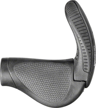 Ergon GP3 Grips - Lock-On, Twistshift, Small, Black/Gray PAA Grips