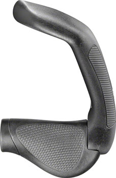 Ergon GP5 Grips - Lock-On, Rohloff/Nexus, Black/Gray PAA Grips