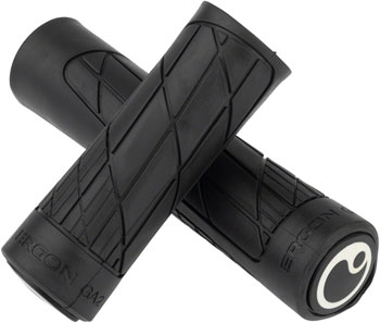 Ergon GA2 Grips - Lock-On, Twistshift, Single, Black PAA Grips