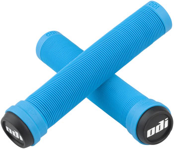 ODI Soft X-Longneck Grips - Light Blue, 160mm Light Blue PAA Grips