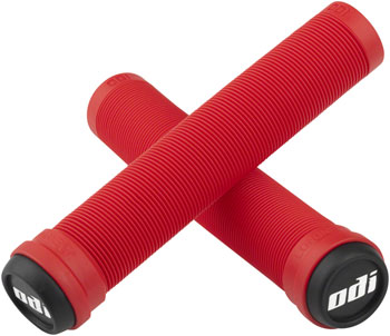 ODI Soft X-Longneck Grips - Bright Red, 160mm Bright Red PAA Grips