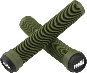ODI Soft X-Longneck Grips - Army Green, 160mm Army Green PAA Grips