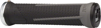ODI AG1 Grips - Black/Graphite, Lock-On Black/Graphite PAA Grips