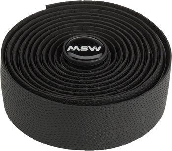 MSW Anti-Slip Gel Bar Tape - HBT-210, Black PAA Bar Tape
