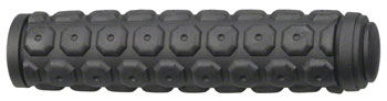 Velo Double Density Grips - Black, Long Black PAA Grips