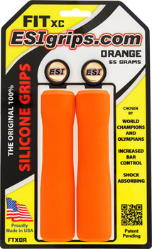 ESI FIT XC Grips - Orange EA Grips