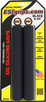 ESI XXL Extra Chunky Grips - Black EA Grips