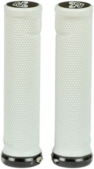 Renthal Single Collar Lock-On Grips - Ultrasoft, White, Lock-On White EA Grips