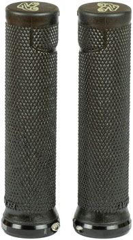 Renthal Single Collar Lock-On Grips - Ultratacky, Black, Lock-On Black EA Grips