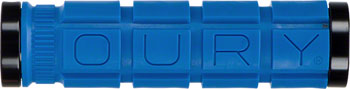 Oury Lock-On Bonus Pack Grips - Blue, Lock-On Blue EA Grips