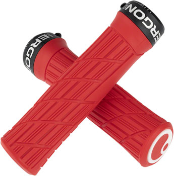 Ergon GE1 Evo Grips -Risky Red, Lock-On Risky Red PAA Grips