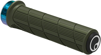 Ergon GD1 Evo Factory Grips - Frozen Moss/Oil Slick, Lock-On Moss/Oil Slick PAA Grips