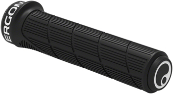 Ergon GD1 Evo Slim Grips - Black, Lock-On Black PAA Grips