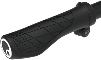 Ergon GA3 Supernova Grips - Black, Large Supernova Black PAA Grips