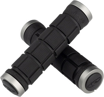 Lizard Skins Northshore Lock On Grips - Black, Lock-On Black PAA Grips