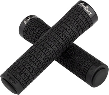 Salsa Backcountry Lock-On Grips - Black, Lock-On Black EA Grips