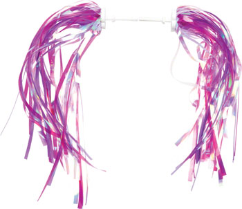 Dimension Kid's Bike Streamers: Magenta/Pink~ Pair PAA Bicycle Streamer