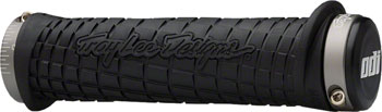 ODI Troy Lee Grips - Black, Lock-On Black EA Grips