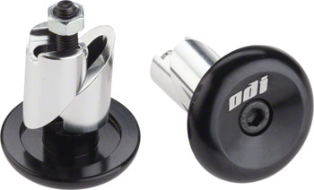 ODI Aluminum Bar Ends Pair Black PAA Bar End Plugs