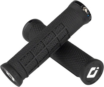 ODI Elite Flow Grips - Black, Lock-On Black PAA Grips