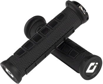 ODI Elite Pro Grips - Black, Lock-On Black PAA Grips