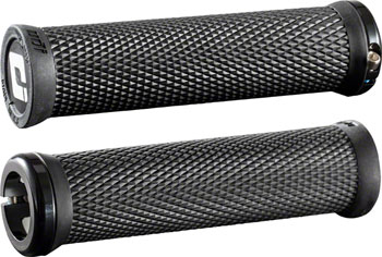 ODI Elite Motion Grips - Black, Lock-On Black PAA Grips