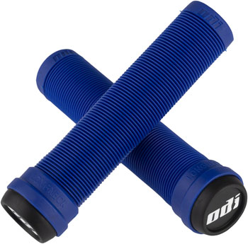 ODI Flangeless Longneck Grips - Blue PAA Grips