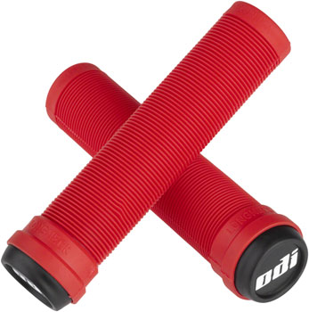 ODI Flangeless Longneck Grips - Red PAA Grips