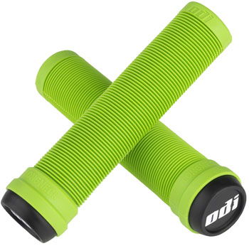 ODI Flangeless Longneck Grips - Green PAA Grips