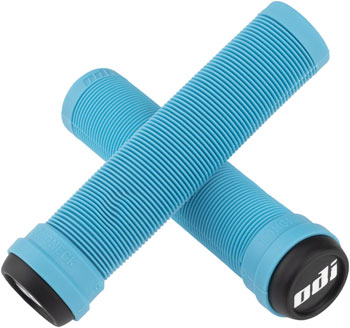 ODI Flangeless Longneck Grips - Aqua PAA Grips