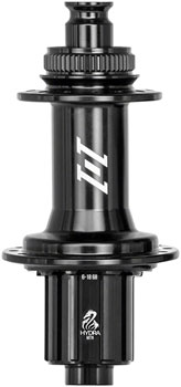 Industry Nine 1/1 Classic Rear Hub - 12 x 142mm, Center-Lock, HG 11 MTN, Black, 28H Black EA Rear Hub