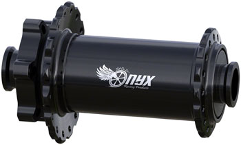 ONYX Racing Products Onyx Vesper Front Hub - 15 x 110mm, 6-Bolt, Black, 32H Black EA Front Hub