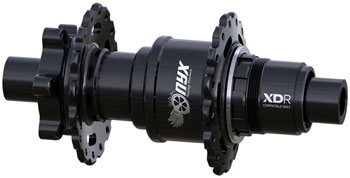 ONYX Racing Products Onyx Vesper Rear Hub - 12 x 148mm, 6-Bolt, Black, 32H, XDR/XD Black EA Rear Hub