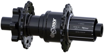 ONYX Racing Products Onyx Vesper Rear Hub - 12 x 148mm, 6-Bolt, Black, 32H, HG 11 Black EA Rear Hub