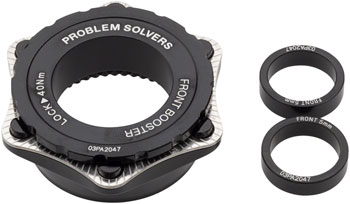 Problem Solvers Front 10mm Booster Kit - Center Lock Hub EA Front Axle Conversion Kit
