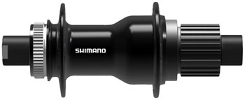 Shimano Deore SLX FH-TC500 Rear Hub - 12 x 148mm, Center-Lock, Micro Spline, Black, 32H Black EA Rear Hub