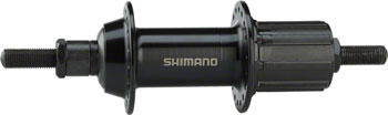 Shimano FH-TX500 Rear Hub - Threaded x 135mm, Rim Brake, HG10, Black, 36H Black EA Rear Hub