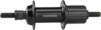 Shimano FH-TX500 Rear Hub - Threaded x 135mm, Rim Brake, HG10, Black, 32H Black EA Rear Hub
