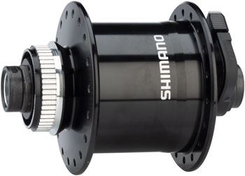 Shimano Metrea Dynamo Front Hub - 12 x 100mm, Center-Lock, Black, 32h Black EA Front Hub