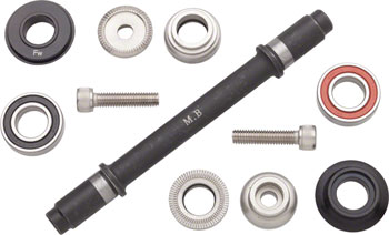 Surly Ultra New Hub Axle Kit for 120mm Rear Free/Free Black EA Axle Set