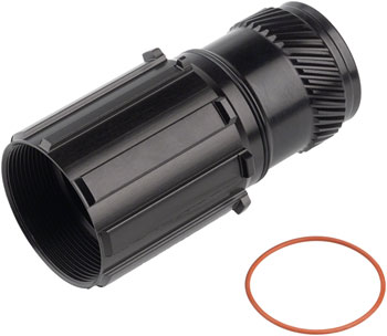 Chris King Rear Hub Driveshell Conversion - Twin Bearing, Alloy, HG11, Black EA Freehub Body