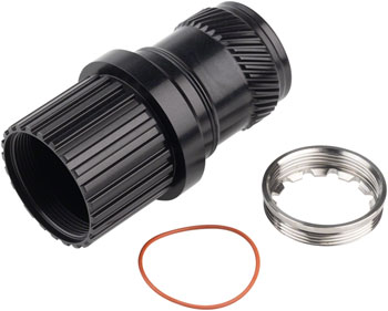 Chris King Rear Hub Driveshell Conversion - Twin Bearing, Alloy, MicroSpline, Black EA Freehub Body