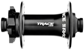 RaceFace Trace J-Bend 615 Front Hub - 15 x 110mm, 6-Bolt, Black, 32H Black EA Front Hub