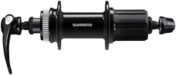 Shimano Deore FH-QC400-HM Rear Hub - QR x 135mm, Center-Lock Disc, HG10, Black, 36H Black EA Rear Hub