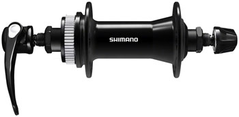 Shimano Deore HB-QC400 Front Hub - QR x 100mm, Center-Lock Disc, Black, 32H Black EA Front Hub