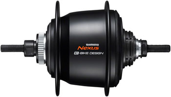 Shimano Nexus SG-C7000-5D Internally Geared Hub - 5 Speed, 36h, For Center Lock Disc Brake, Black, Small Parts Not Included Black EA Internally Geared Hub