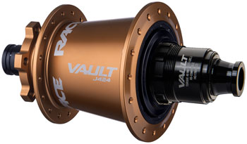 RaceFace Vault J-Bend 424 Rear Hub - 12 x 148mm, 6-Bolt, XD, Kashmoney Gold, 32H Kashmoney EA Rear Hub