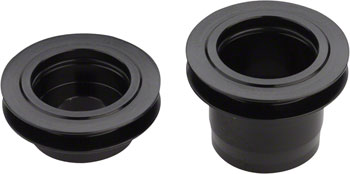 DT Swiss 9mm Thru Bolt End Caps for 2015+ Black 180 Hubs KIT Front Axle Conversion Kit